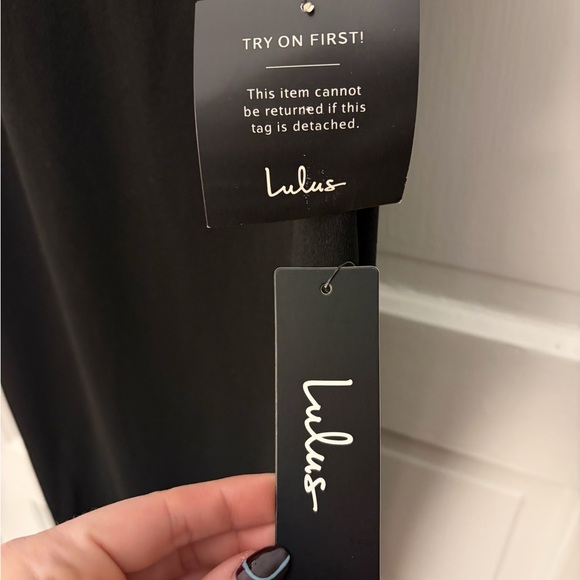 Lulu's Perfect Opportunity Black Maxi Ruffle Dress - Picture 4 of 8